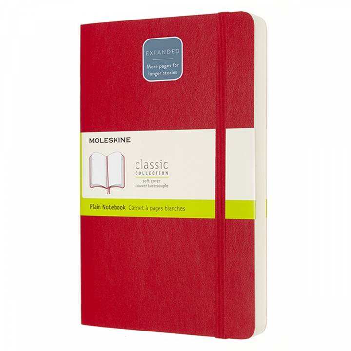 Classic Soft Cover Expanded Red ryhmässä Paperit ja Lehtiöt / Kirjoitus ja muistiinpanot / Muistikirjat @ Pen Store (100437_r)