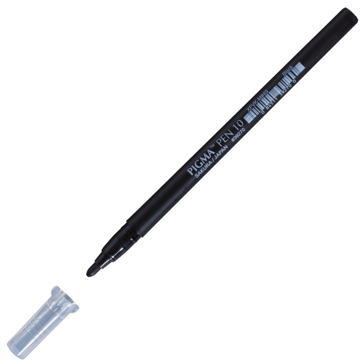 Pigma Pen Musta 10 0.7mm ryhmässä Kynät / Kirjoittaminen / Finelinerit @ Pen Store (103529)