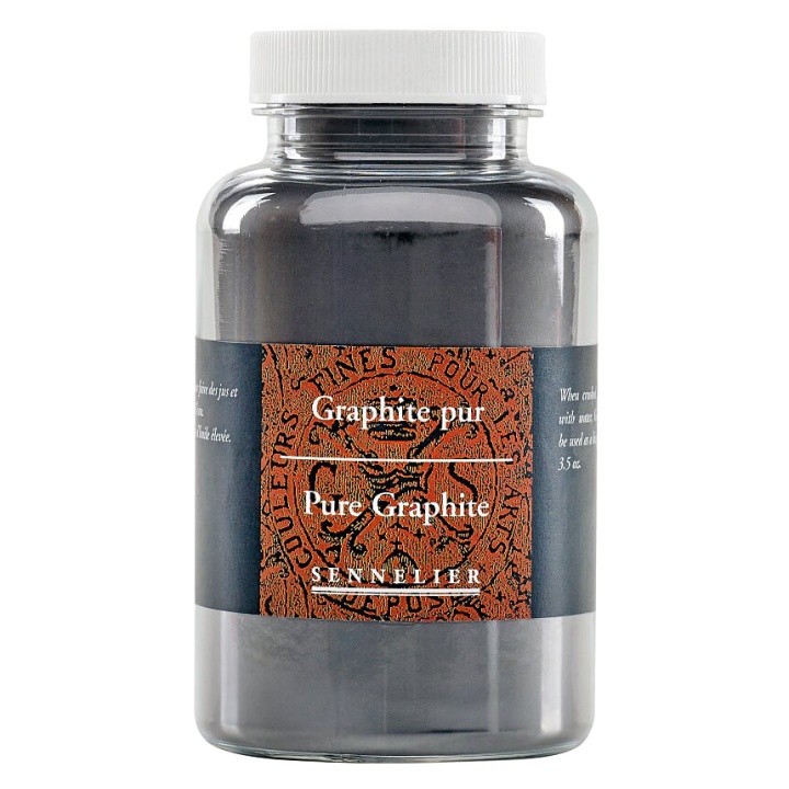 Graphite powder 100 g ryhmässä Taiteilijatarvikkeet / Taiteilijavärit / Pigmentit @ Pen Store (108746)