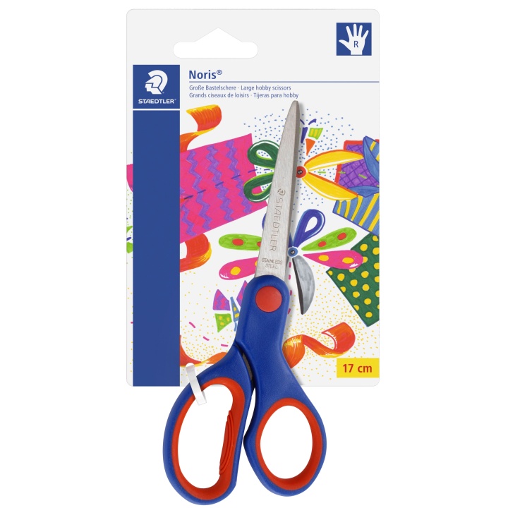 Noris Club Hobby scissors 17 cm ryhmässä Askartelu ja Harrastus / Harrastustarvikkeet / Sakset @ Pen Store (111054)