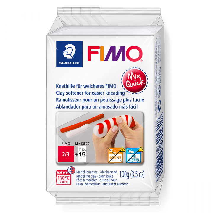 FIMO Mix Quick Clay softener 100 g ryhmässä Askartelu ja Harrastus / Askartelu / Muovailusavi @ Pen Store (126655)