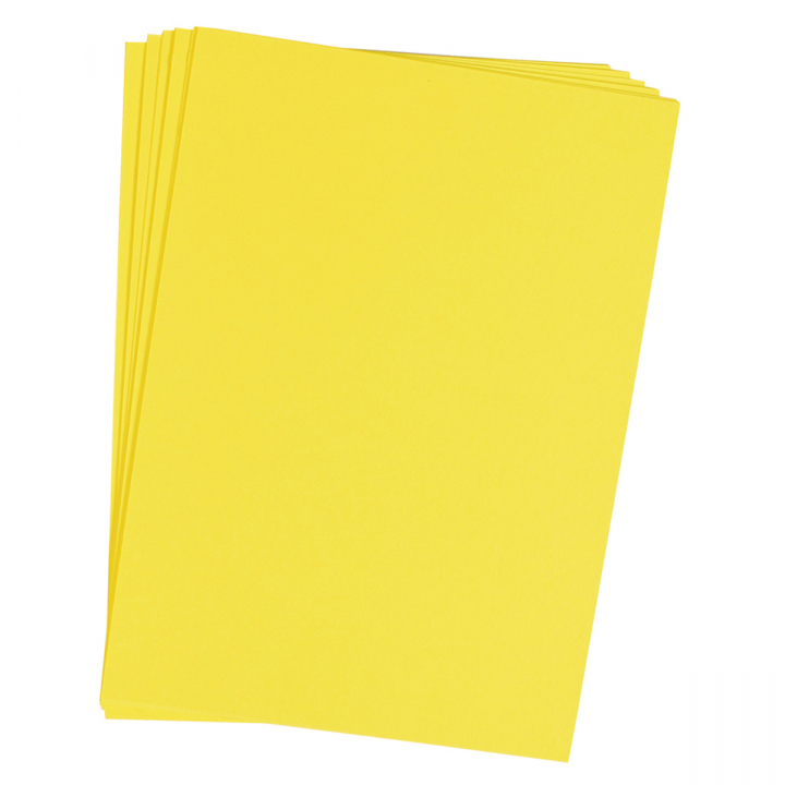Värillinen Keltainen Paperi 25 kpl ryhmässä Paperit ja Lehtiöt / Taiteilijalehtiöt / Värillinen paperi @ Pen Store (126886)