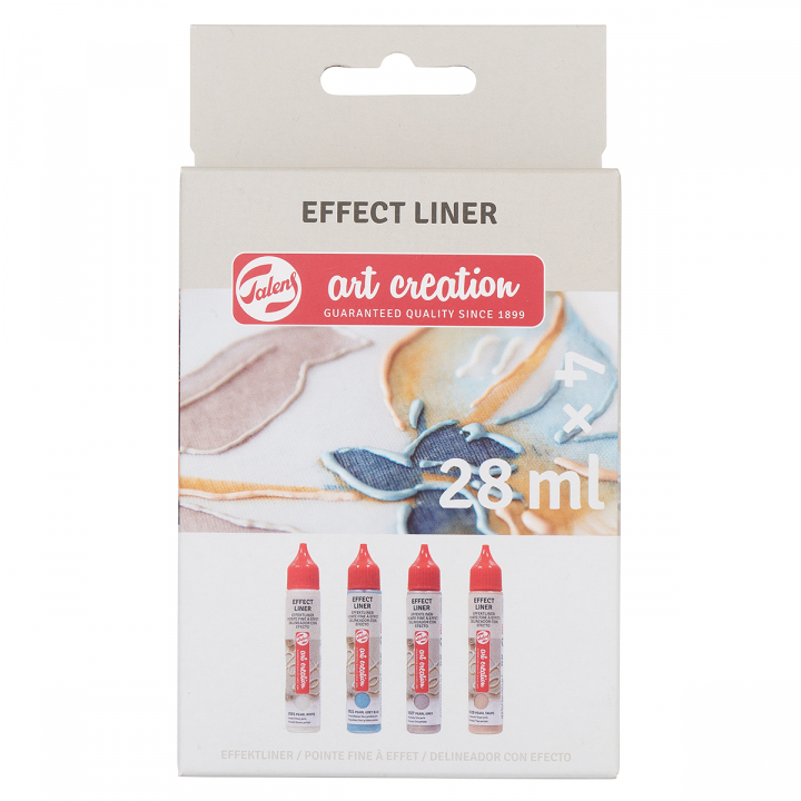Effect Liner Setti 4 x 28 ml Specialties Pearl ryhmässä Askartelu ja Harrastus / Värit / Askartelumaalit @ Pen Store (127516)