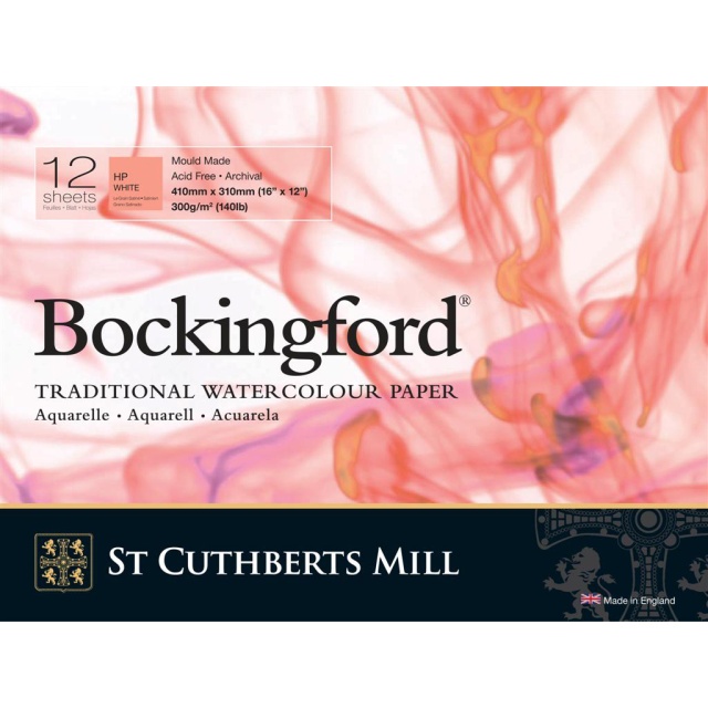 Bockingford Akvarelliilehtiö HP 300g 41x31cm