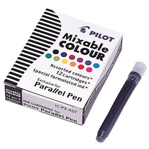Refill Parallel Pen Mix-12 kpl