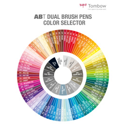 ABT Dual Brush Pen ryhmässä Kynät / Taiteilijakynät / Sivellintussit @ Pen Store (100979_r)