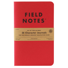 5E Character Journal 2-Pack ryhmässä Paperit ja Lehtiöt / Kirjoitus ja muistiinpanot / Vihkot ja lehtiöt @ Pen Store (101443)