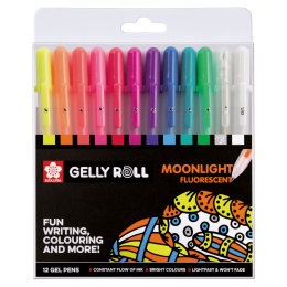 Gelly Roll Moonlight 12 kpl ryhmässä Kynät / Kirjoittaminen / Geelikynät @ Pen Store (103555)