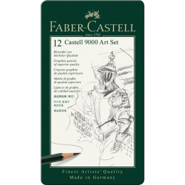 Castell 9000 Art Lyijykynäsetti ryhmässä Kynät / Kirjoittaminen / Lyijykynät @ Pen Store (105055)