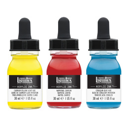 Acrylic Ink Essentials 3-setti 30 ml ryhmässä Taiteilijatarvikkeet / Taiteilijavärit / Akryylivärit @ Pen Store (107723)
