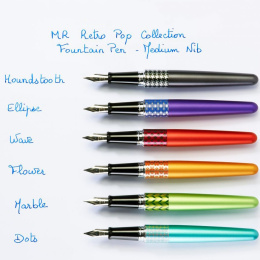 MR Retro Pop Fountain Pen Metallic Orange ryhmässä Kynät / Fine Writing / Täytekynät @ Pen Store (109501)