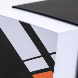 Bauhaus Dessau Cube Orange ryhmässä Paperit ja Lehtiöt / Kirjoitus ja muistiinpanot / Vihkot ja lehtiöt @ Pen Store (127246)