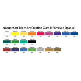 Glass & Porcelain Paint Opaque 30 ml ryhmässä Askartelu ja Harrastus / Värit / Lasi- ja posliinimaalit @ Pen Store (127610_r)