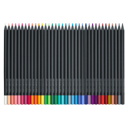 Värikynät Black Edition 36-setti ryhmässä Kynät / Taiteilijakynät / Värikynät @ Pen Store (128255)