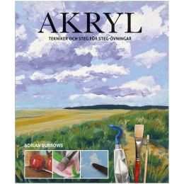 Akryyli - Tekniikat ja vaiheittaiset harjoitukset ryhmässä Askartelu ja Harrastus / Kirjat / Inspiraatiokirjat @ Pen Store (131386)